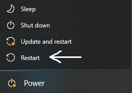 restart