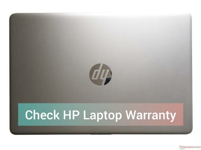 HP Laptop Warranty Check