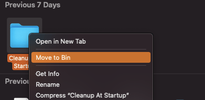 Move to Trash