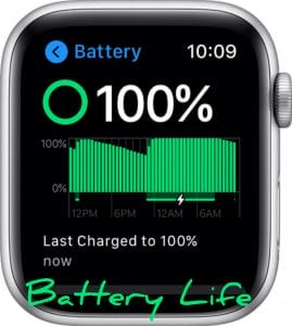 battery life