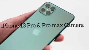iPhone 13 camera