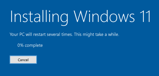 installing windows 11