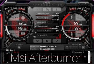 msi afterburner