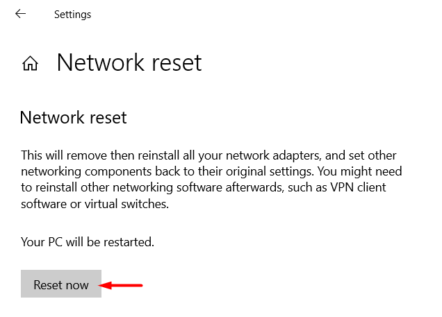 Wi-Fi doesn't have valid IP