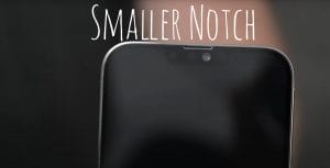 smaller notch main reasons to buy iPhone 13