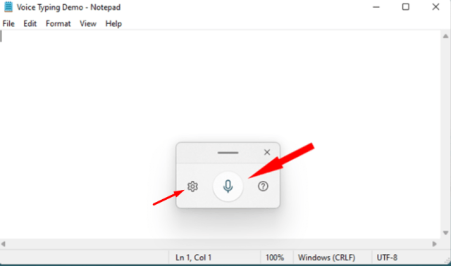 voice typing in windows 11