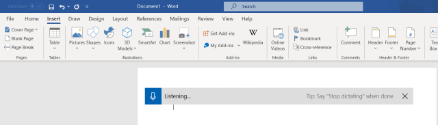Voice Typing tool in Windows 11